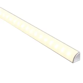 20mm X 20mm Led Corner Aluminium Profile 3M In Silver Havit Lighting - Hv9691-2020-3M