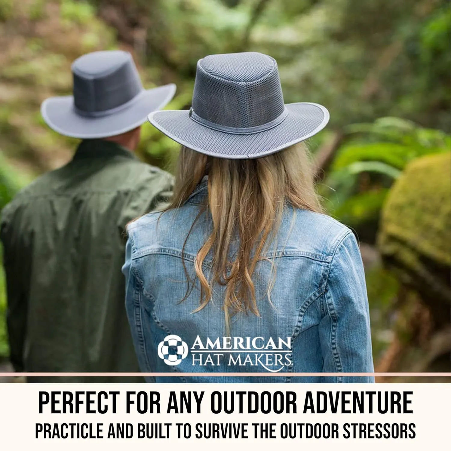 American Hat Makers Summer Hats for Men & Women - Cabana Hat - Beach & Golf Hats
