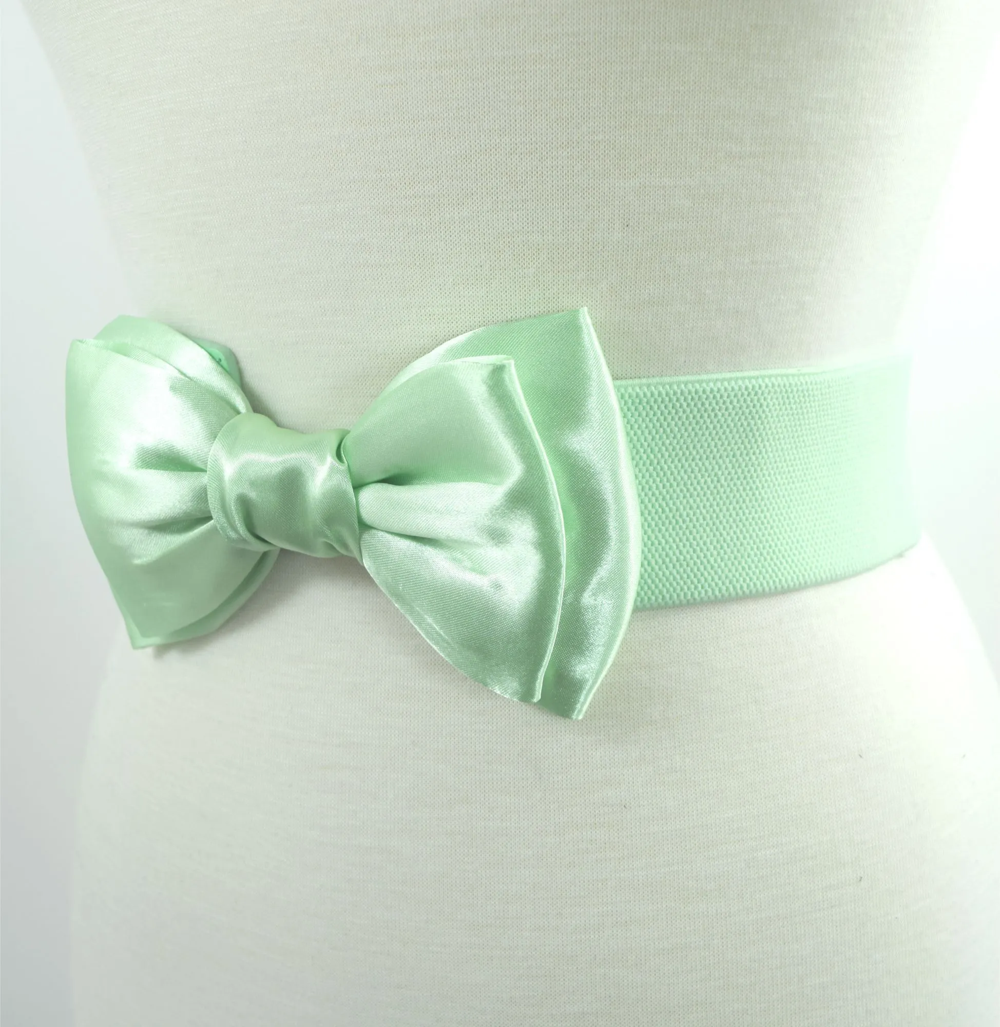 Dancing Days 50's Bella Bow Belt Vintage Retro pin-up Bow Elastic Cinch belt