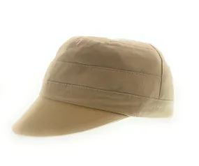 Dolce & Gabbana Beige Cotton Military Style Cadet Cap -58-Adult M