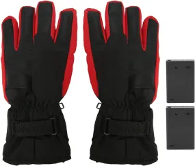EVTSCAN Electric Heated Gloves Battery Powered Winter Heated Gloves for Skiing
