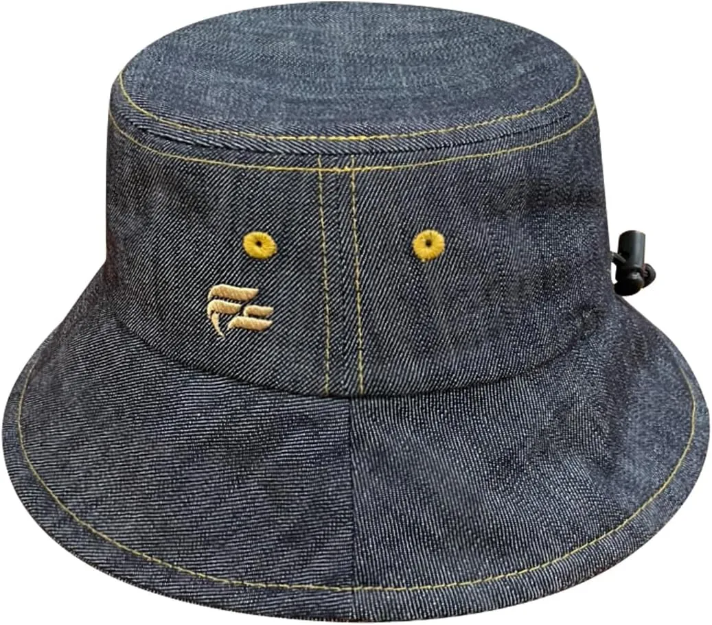 Fits Y’All Denim Bucket Hat: Stylish, Durable, Lightweight, and Comfortable for Men, Women, and Unisex