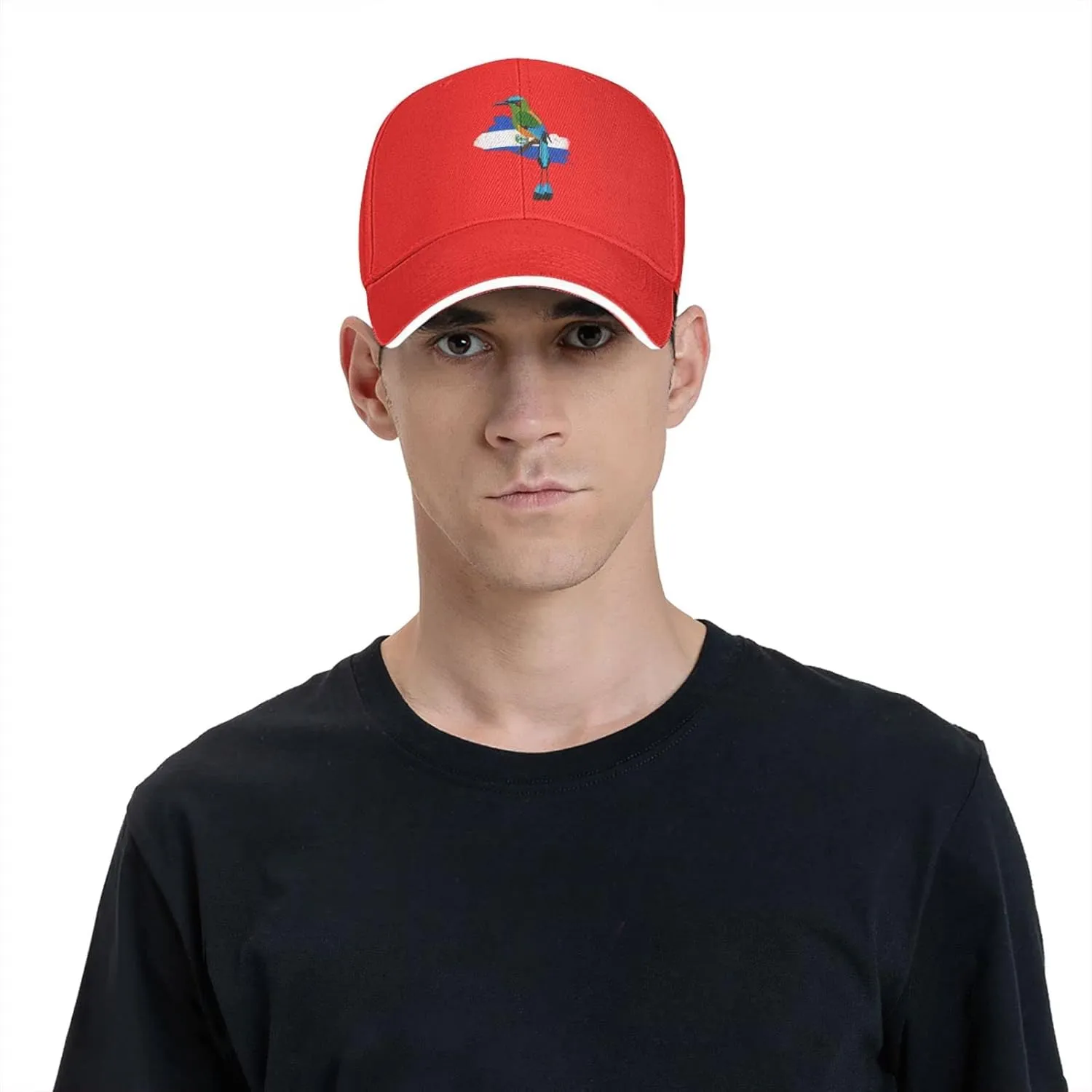 HILLBACK El Salvador Torogoz Salvadoreño Gray Cowboy Hat Baseball Cap Golf Dad Trucker Hats for Men Women