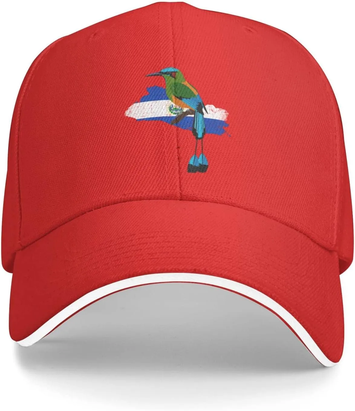 HILLBACK El Salvador Torogoz Salvadoreño Gray Cowboy Hat Baseball Cap Golf Dad Trucker Hats for Men Women