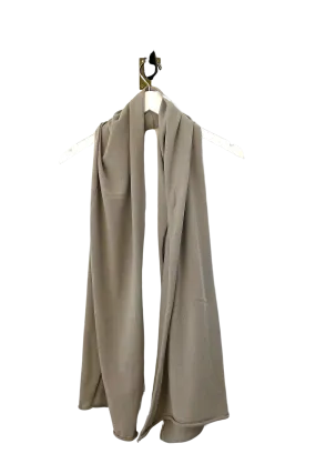 Ice Cotton Stole in Light Gray