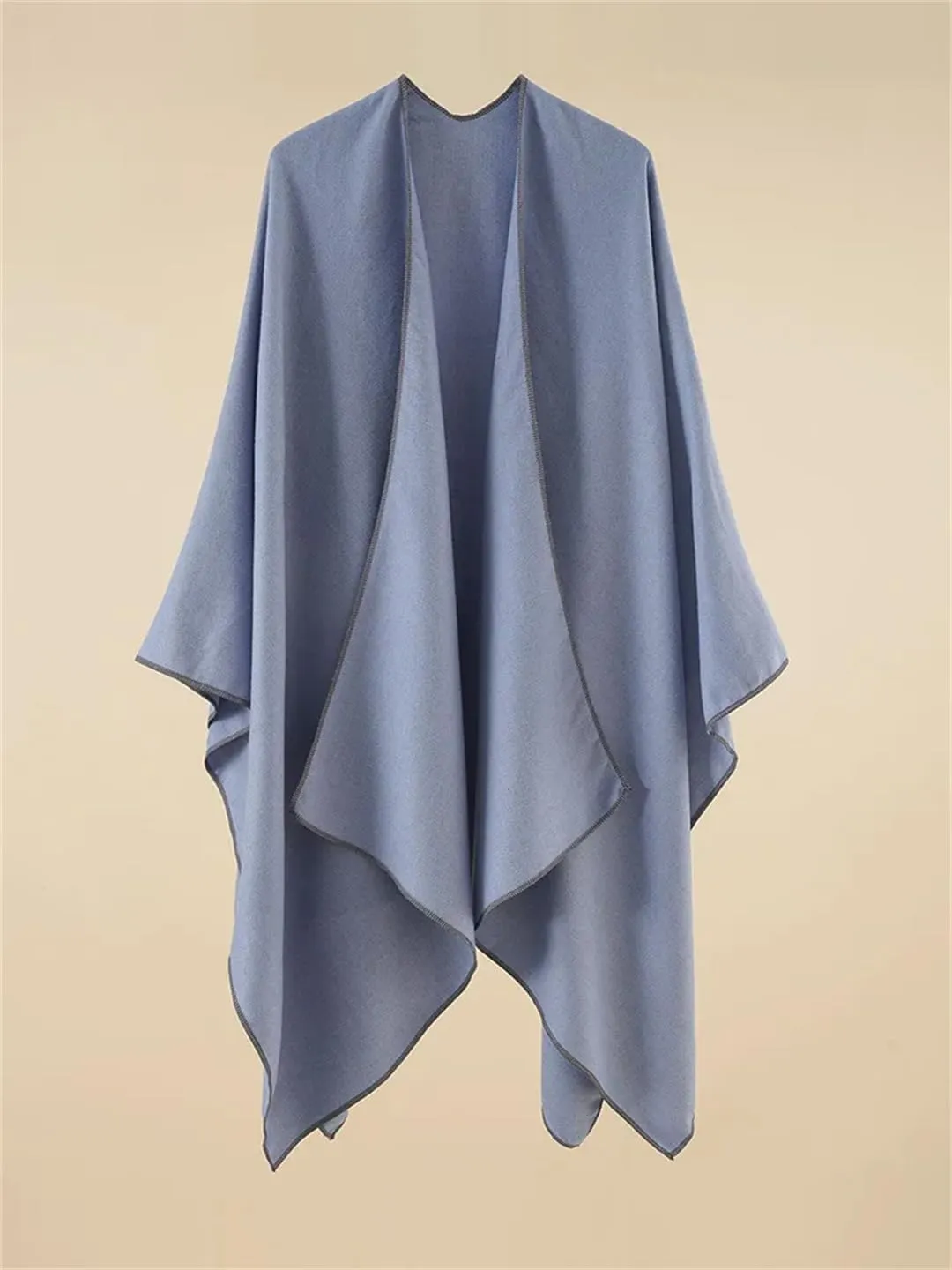 JNKIHAPOT Imitation Cashmere Women Scarf Autumn Winter Poncho Femme Wrap Blanket Pashmina Shawls Capa