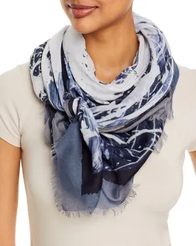 Jumper Maybach x FRAAS Scarf Darkness To Light Fraas, color Multi