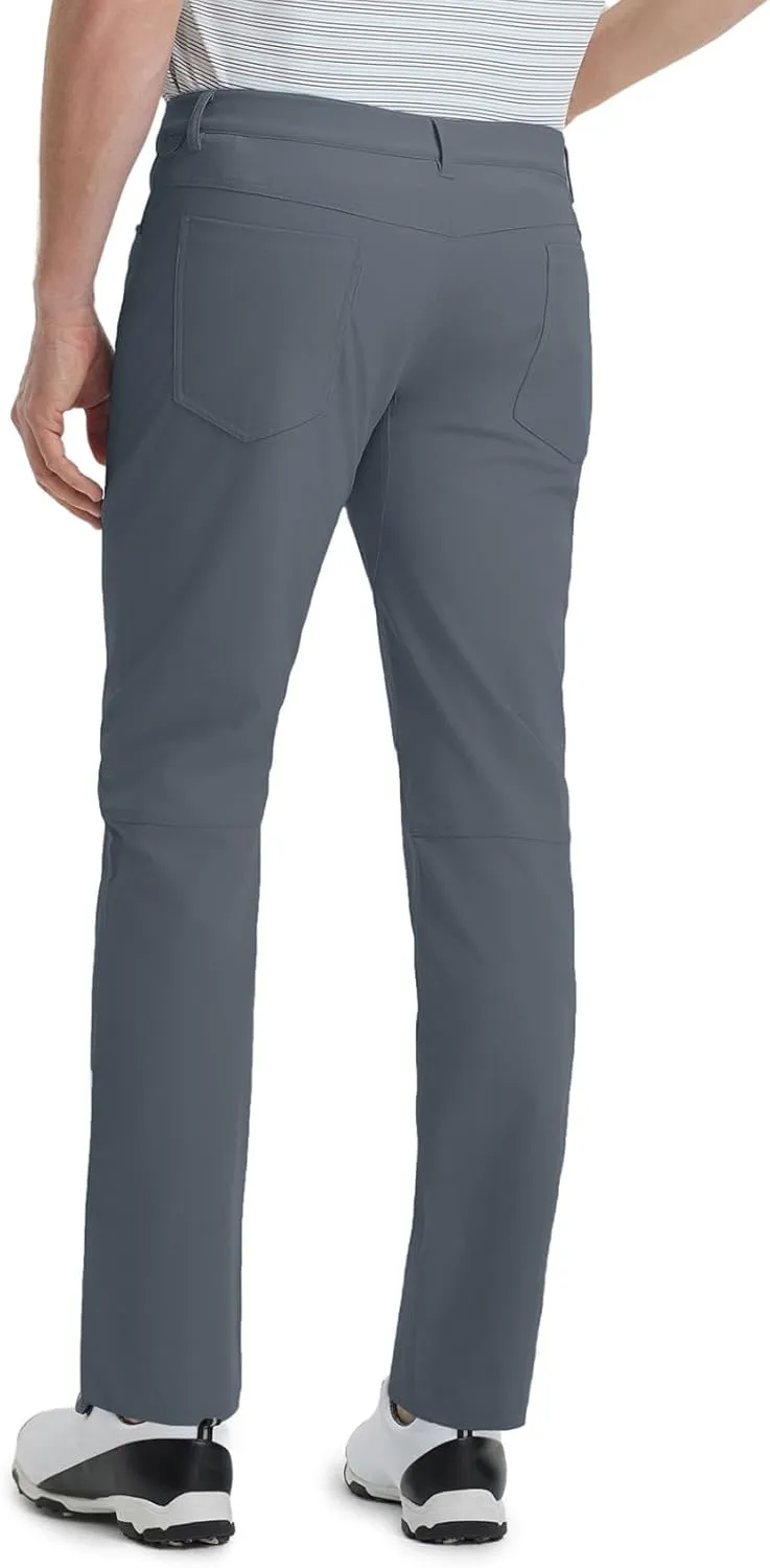 M MAELREG Golf Pants for Men Lightweight Moisture Wicking Business - 30"/32"/34" Stretch Flat Front Casual Dress Pant for Men
