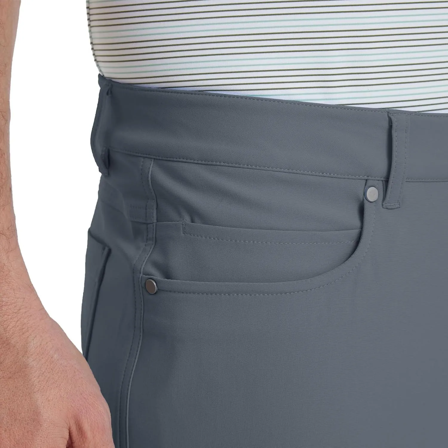 M MAELREG Golf Pants for Men Lightweight Moisture Wicking Business - 30"/32"/34" Stretch Flat Front Casual Dress Pant for Men