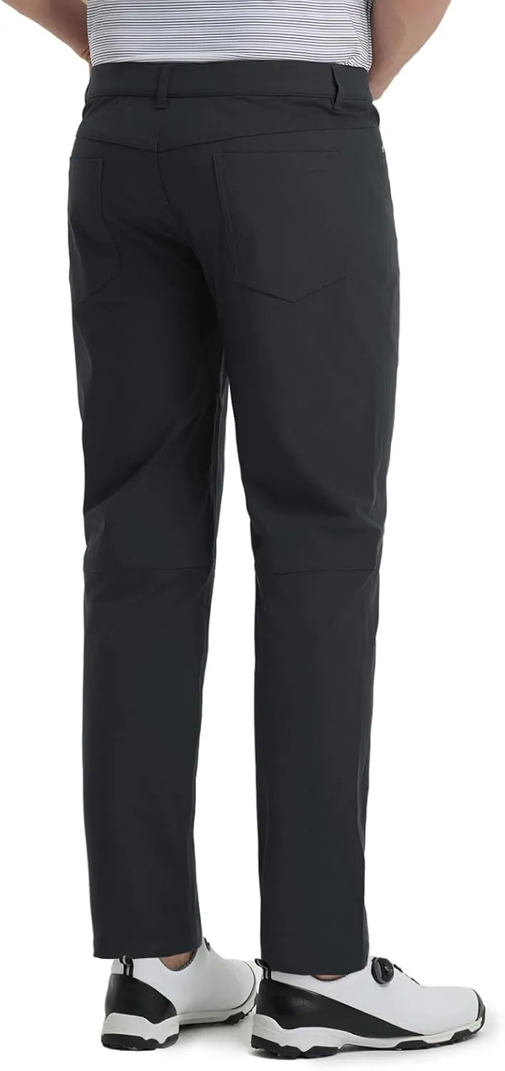 M MAELREG Golf Pants for Men Lightweight Moisture Wicking Business - 30"/32"/34" Stretch Flat Front Casual Dress Pant for Men
