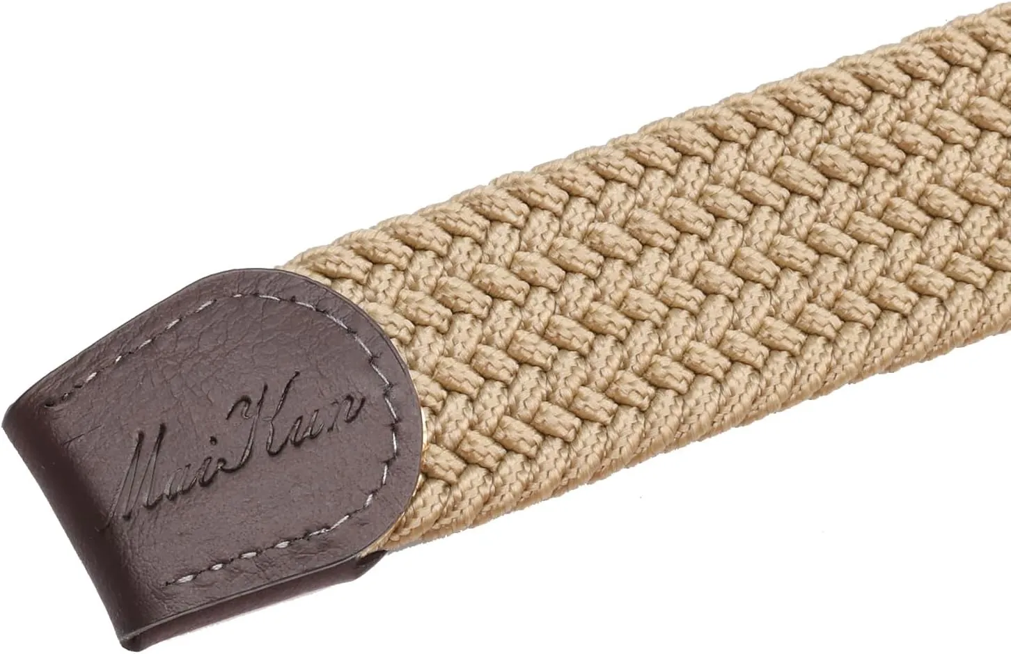 maikun Belts for Men, Elastic Mens Woven Braided Stretchy Belt Casual Daily Wear