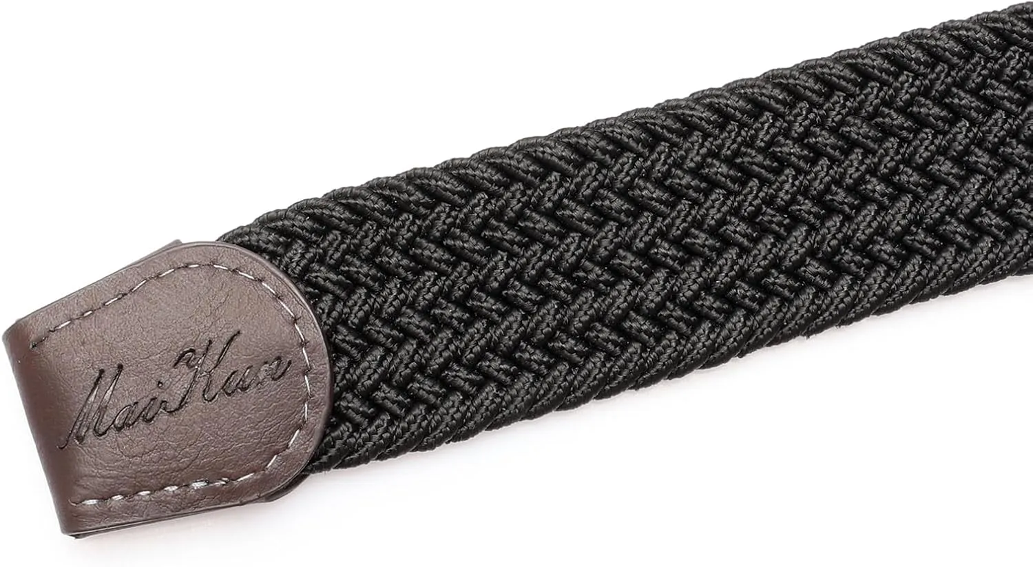 maikun Belts for Men, Elastic Mens Woven Braided Stretchy Belt Casual Daily Wear