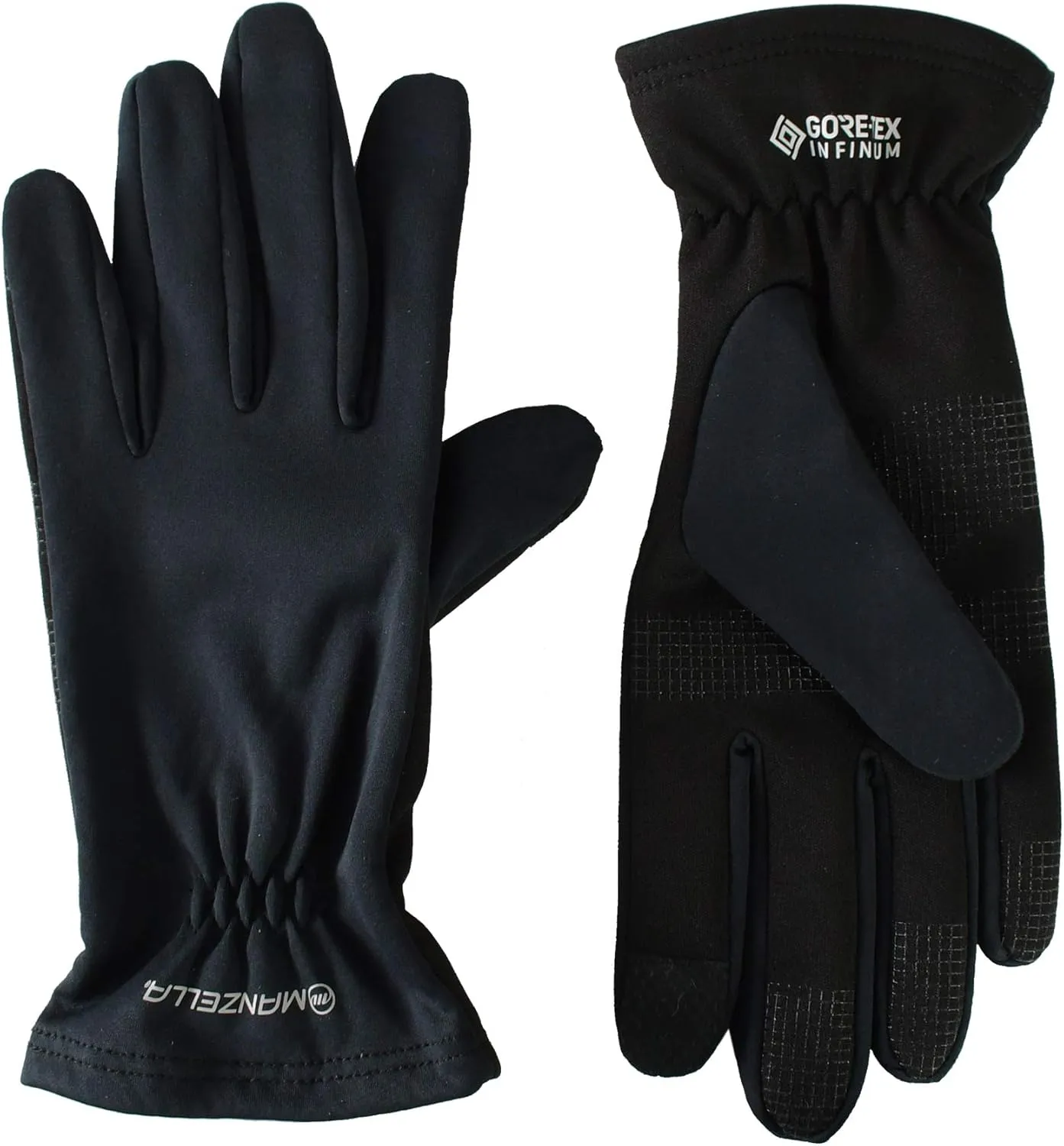 Manzella Men's Lightweight Gore-Tex Infinium Glove, Touchscreen Capable with Windproof Protection Against Cold Weather