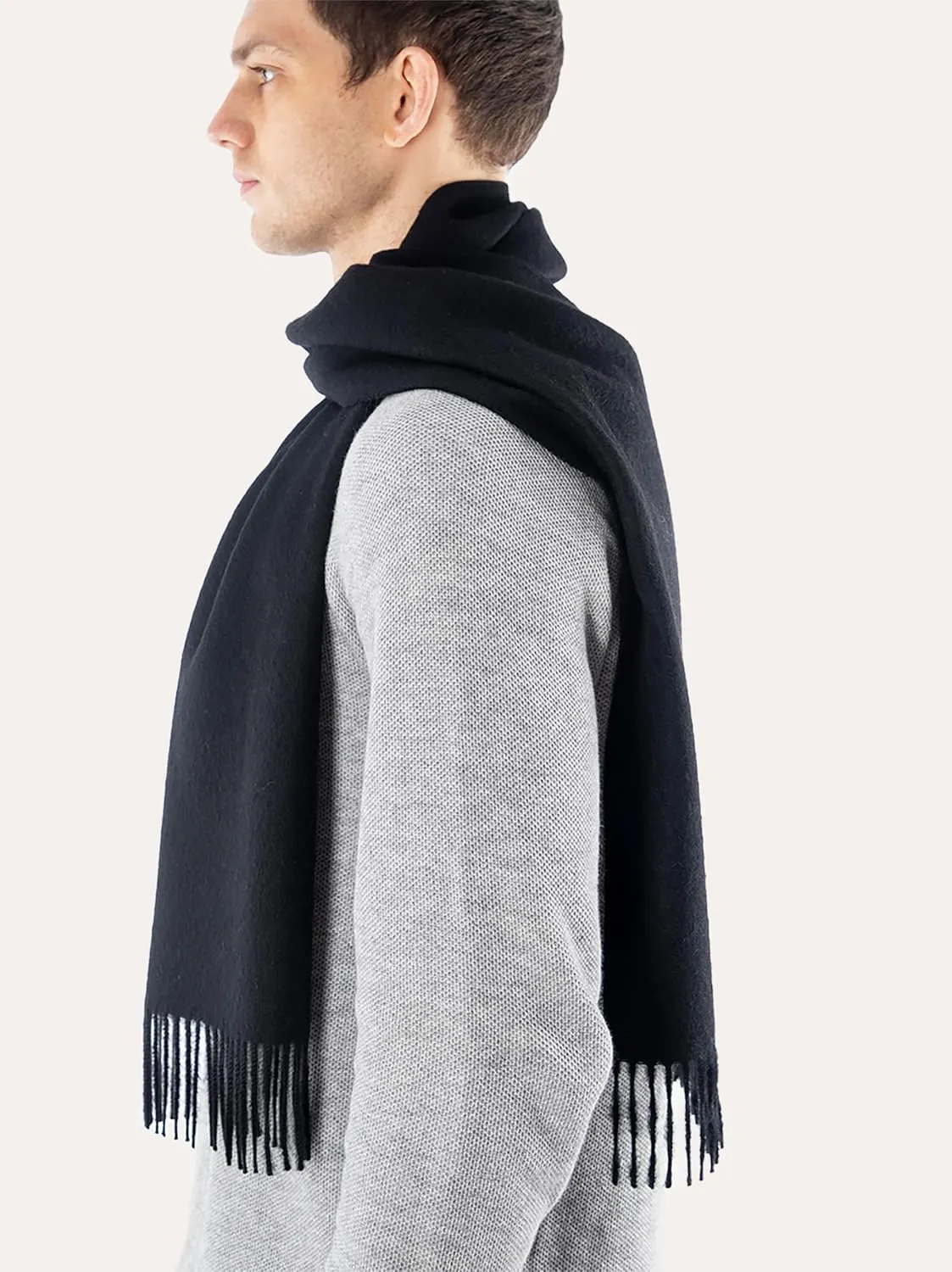 MISTI 100% Baby Alpaca Scarf for Men & Women | Soft, Warm & Thermoregulating | EcoConscious Luxury | Gift-Boxed for Him & Her