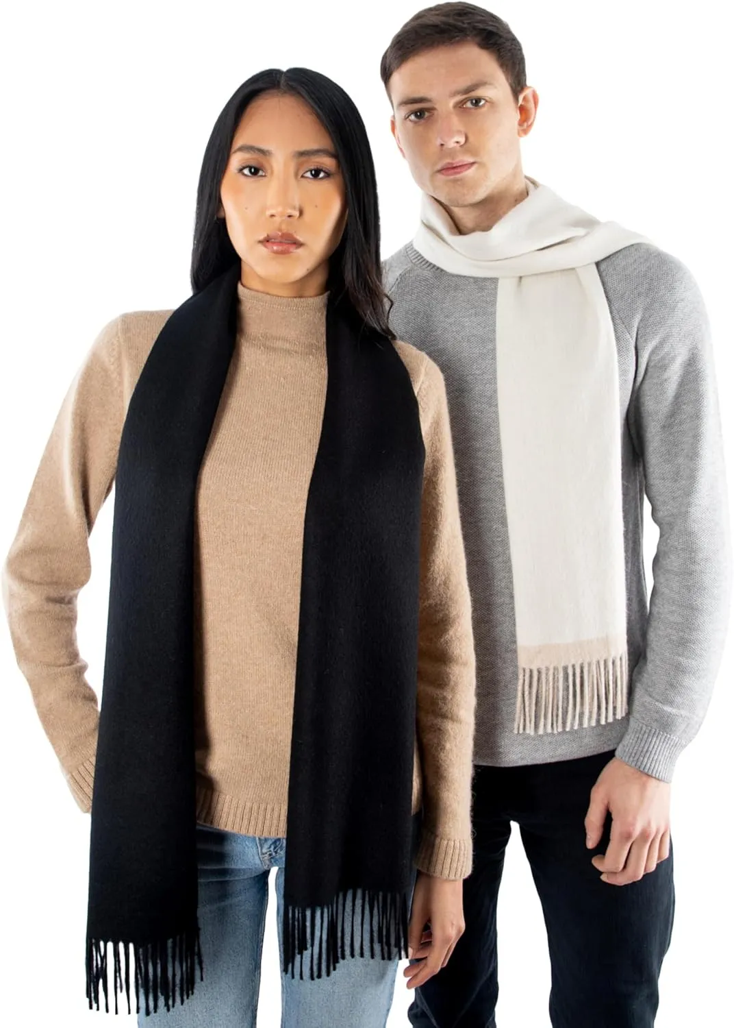 MISTI 100% Baby Alpaca Scarf for Men & Women | Soft, Warm & Thermoregulating | EcoConscious Luxury | Gift-Boxed for Him & Her