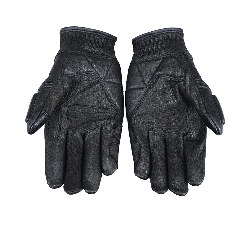 Motorcycle Four Seasons Motorcycle Retro Breathable Anti-fall Gloves