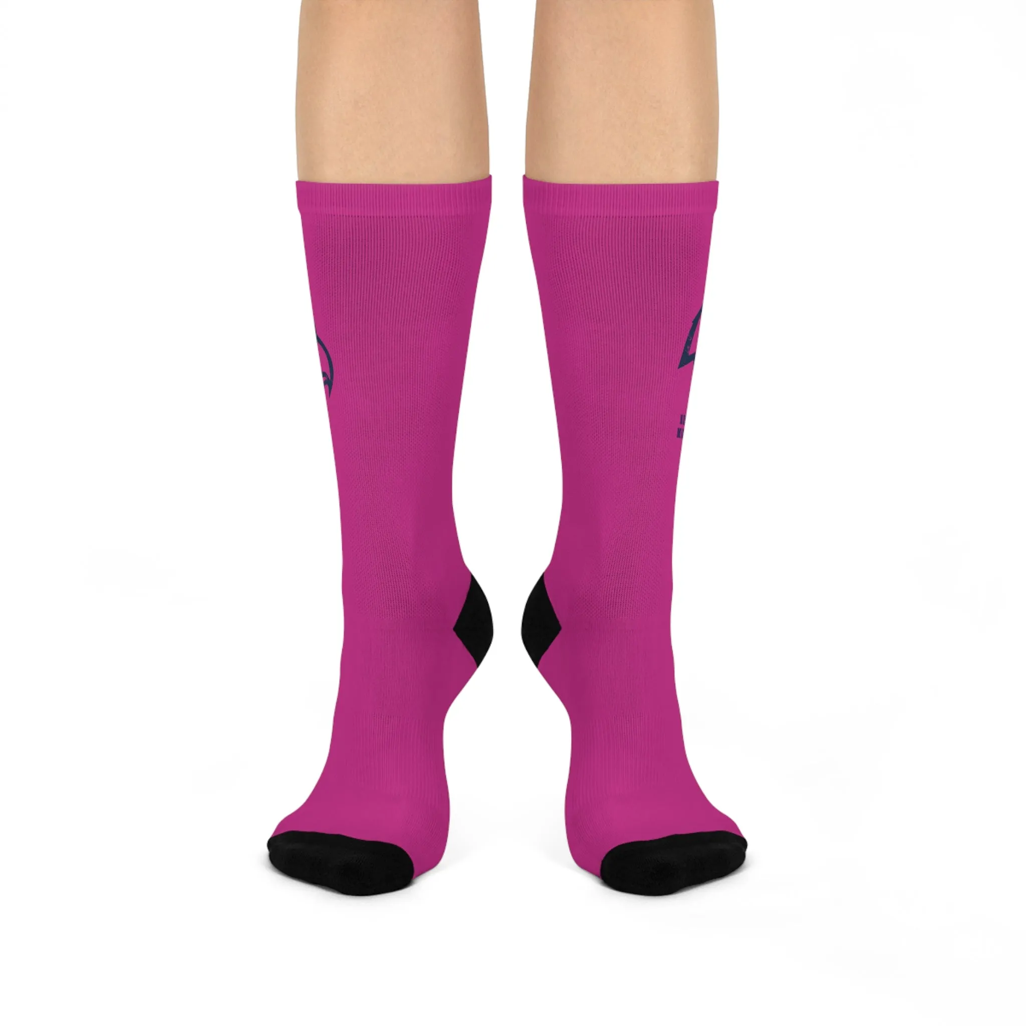 North Mianus Cushioned Crew Socks PINK