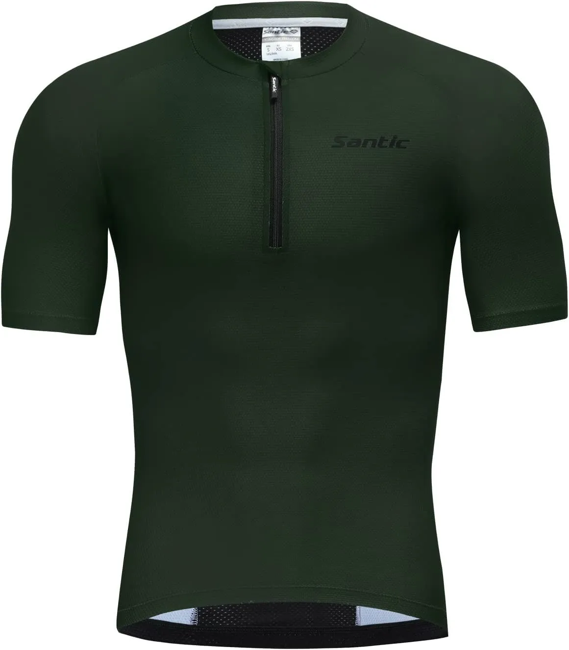 Santic Cycling Jersey Men's Short Sleeve Tops Mountain Biking Shirts Bicycle Jacket with Pockets …