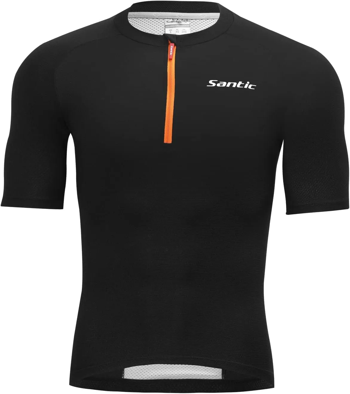 Santic Cycling Jersey Men's Short Sleeve Tops Mountain Biking Shirts Bicycle Jacket with Pockets …