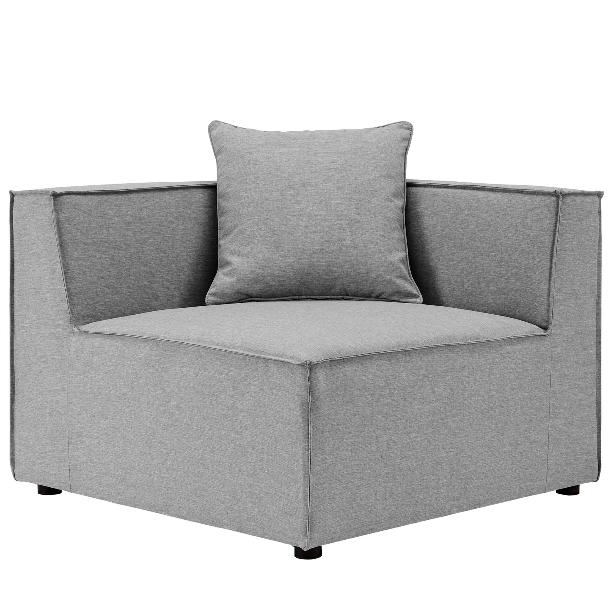 Saybrook Outdoor Patio Upholstered 7-Piece Sectional Sofa by Modway