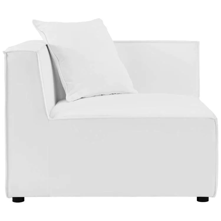 Saybrook Outdoor Patio Upholstered Three-Piece Sectional Sofa