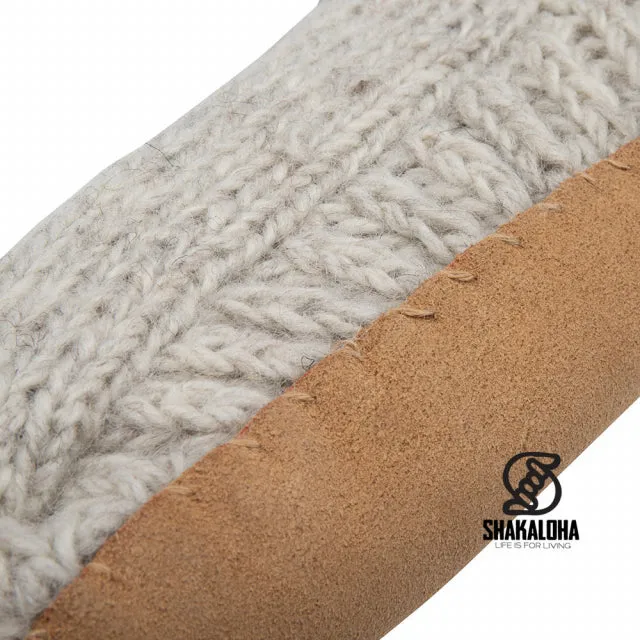 Soled Saturday Socks Beige