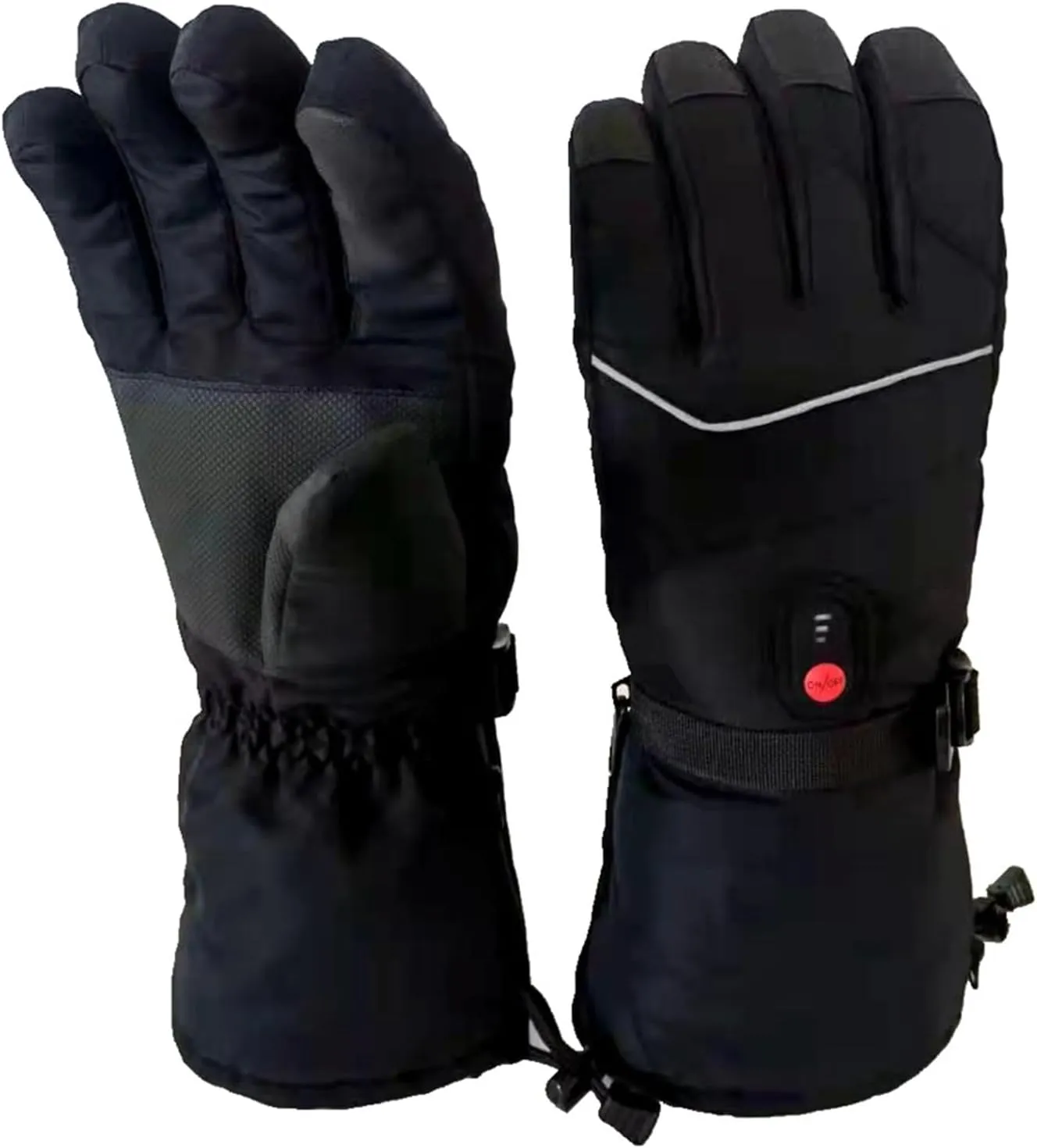 Winter Heating Gloves Battery Powered Heated Screentouch Gloves for Outdoor Activity Warm Skiing Gloves for Men Women
